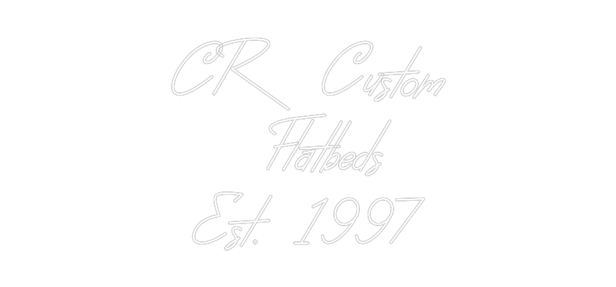 Custom Neon: CR Custom
F...