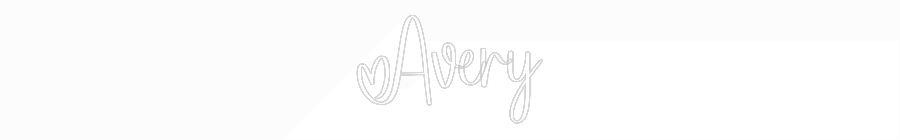 Custom Neon: Avery