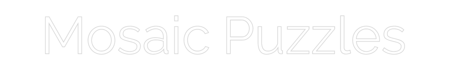 Custom Neon: Mosaic Puzzles