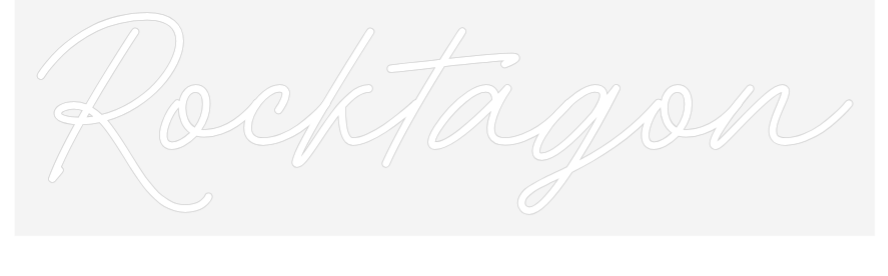 Custom Neon: Rocktagon