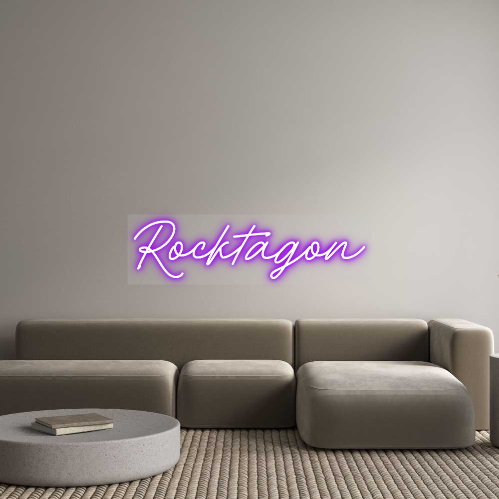 Custom Neon: Rocktagon