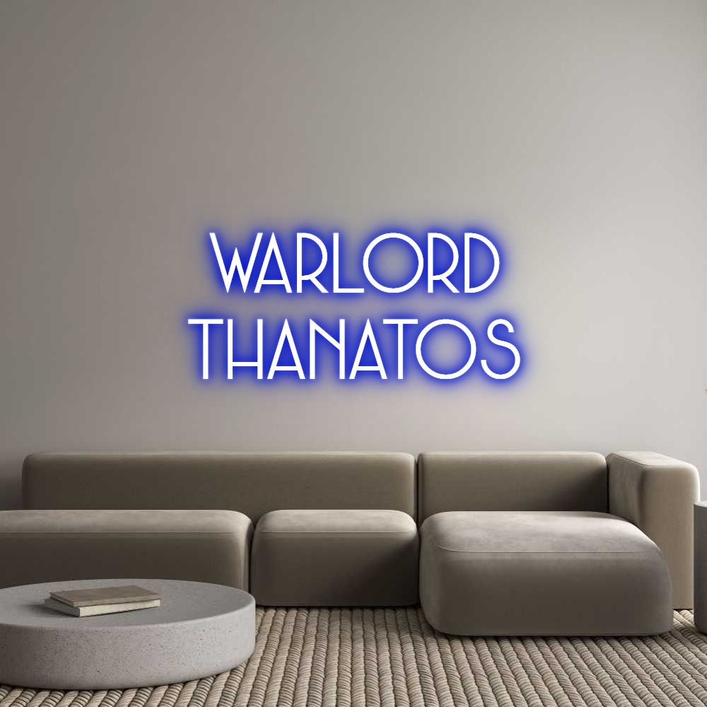 Custom Neon: Warlord
Than...
