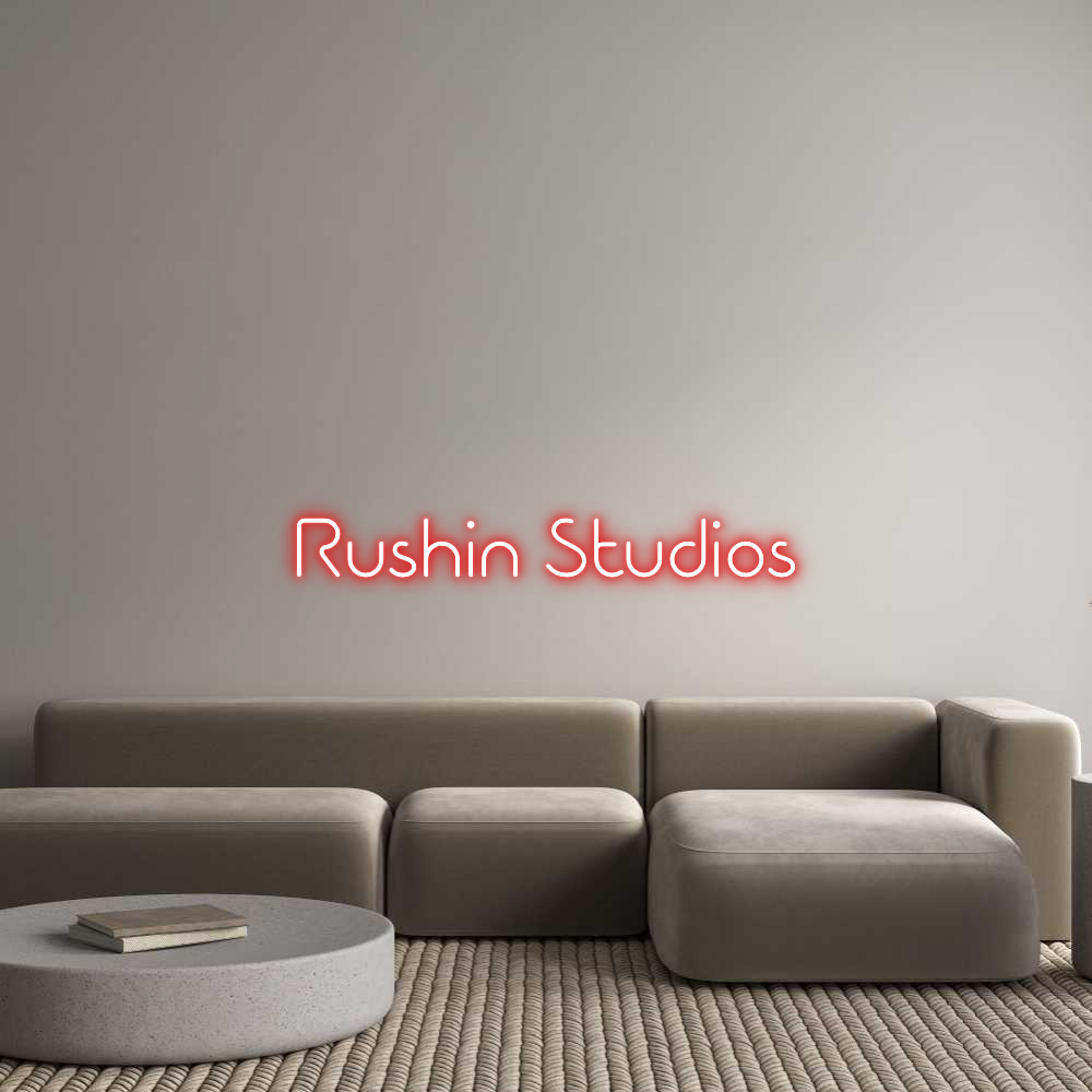 Custom Neon: Rushin Studios