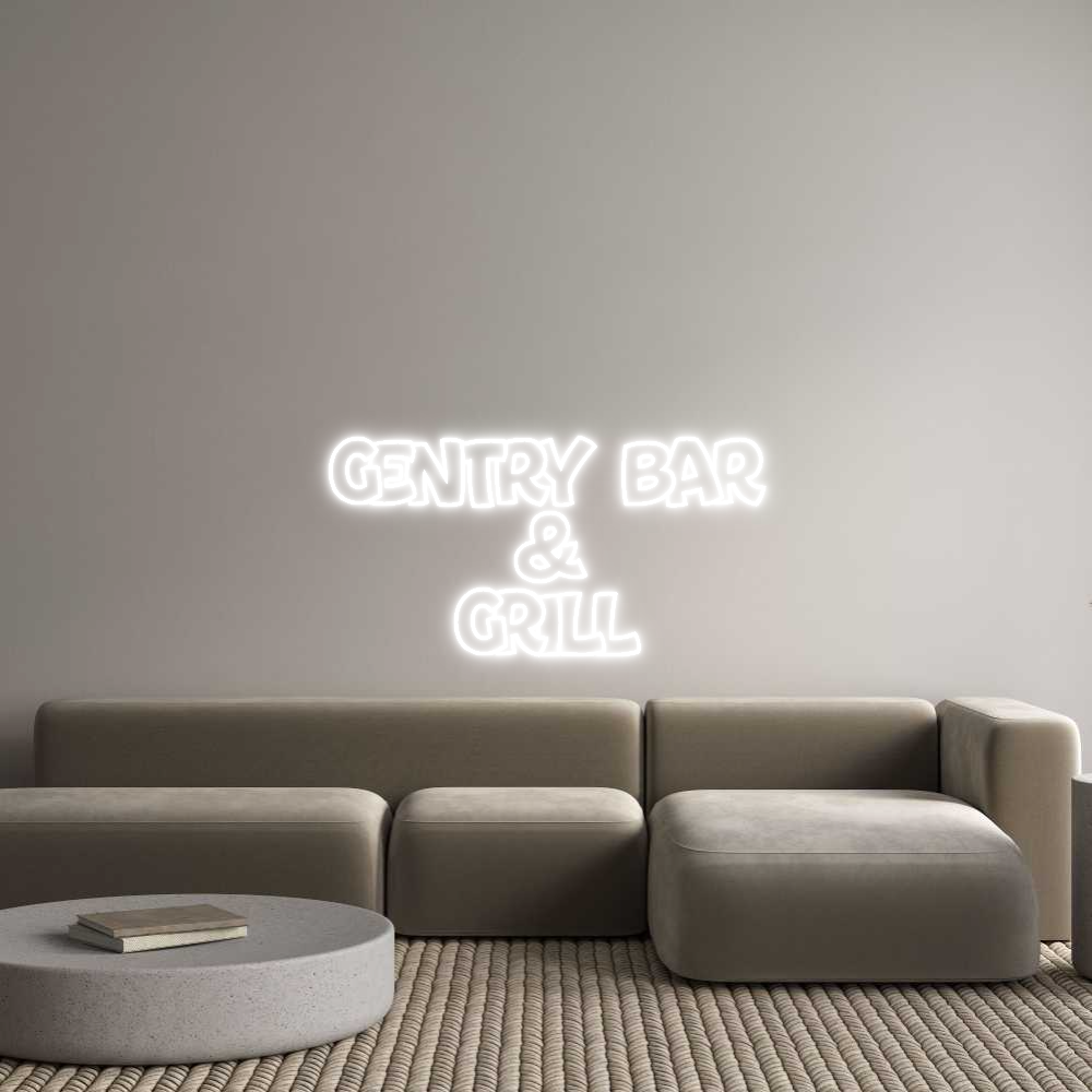 Custom Neon: GENTRY BAR
&...
