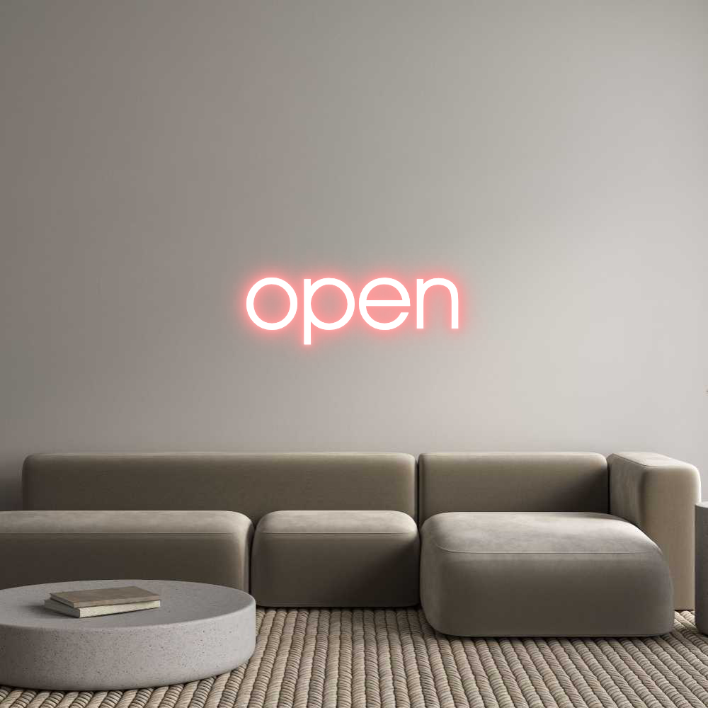 Custom Neon: open