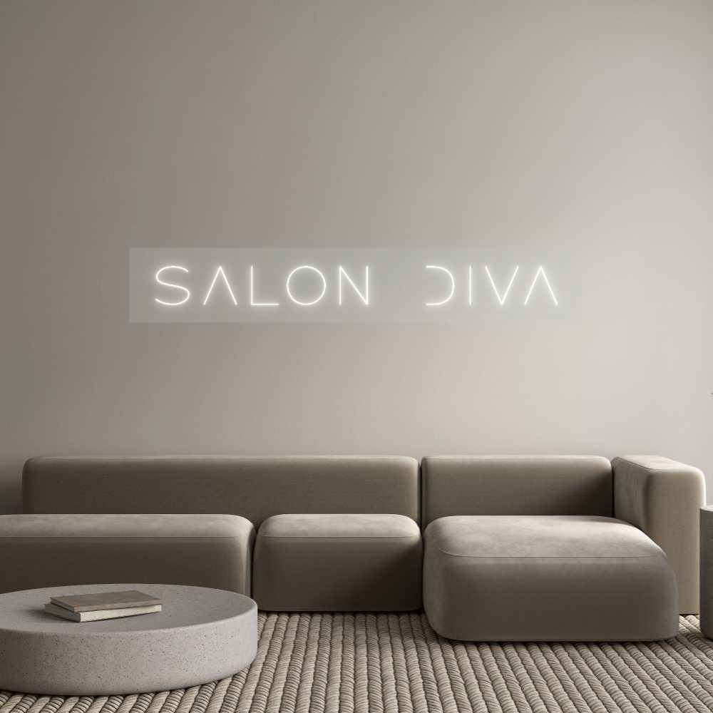 Custom Neon: Salon Diva