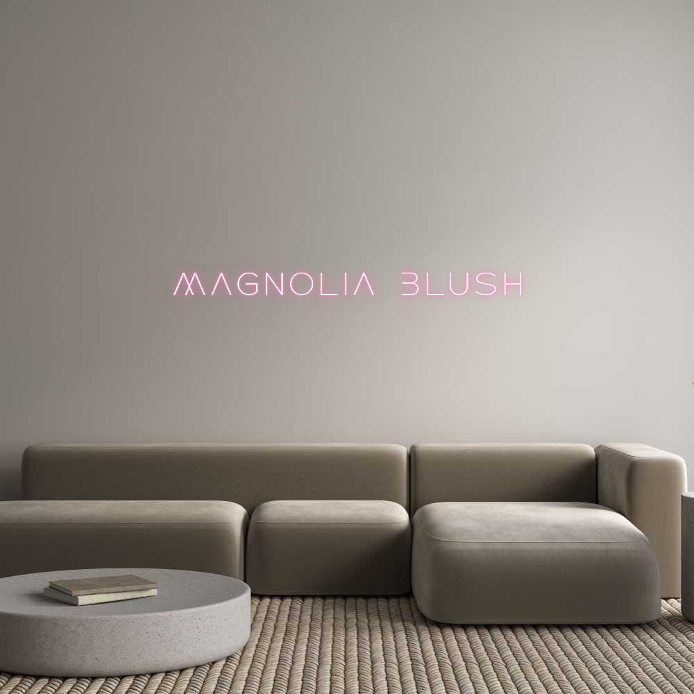 Custom Neon: Magnolia Blush