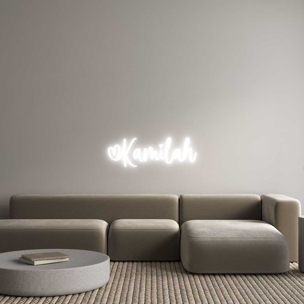 Custom Neon: Kamilah