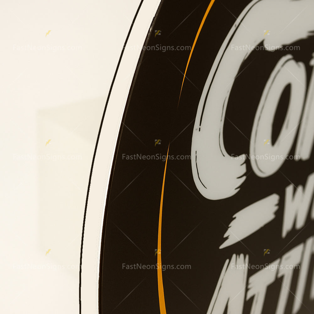 Custom Ultra-Thin Acrylic Light Box Sign | LED Logo Sign with Custom Thickness For Café, Restaurant & Shop Signage