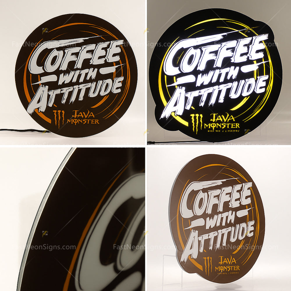 Custom Ultra-Thin Acrylic Light Box Sign, 10mm Thickness LED Light Sign