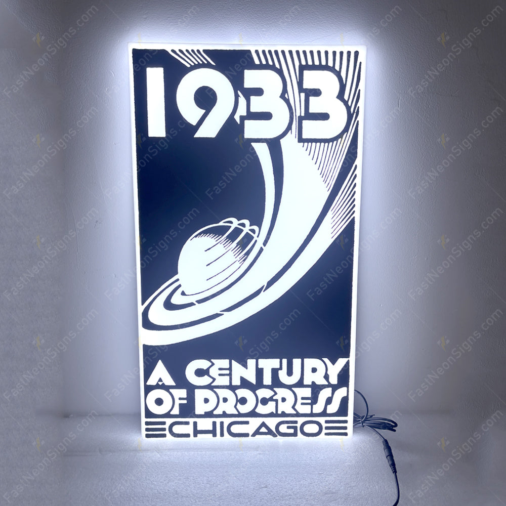 Custom Ultra-Thin Acrylic Light Box Sign, 10mm Thickness LED Light Sign