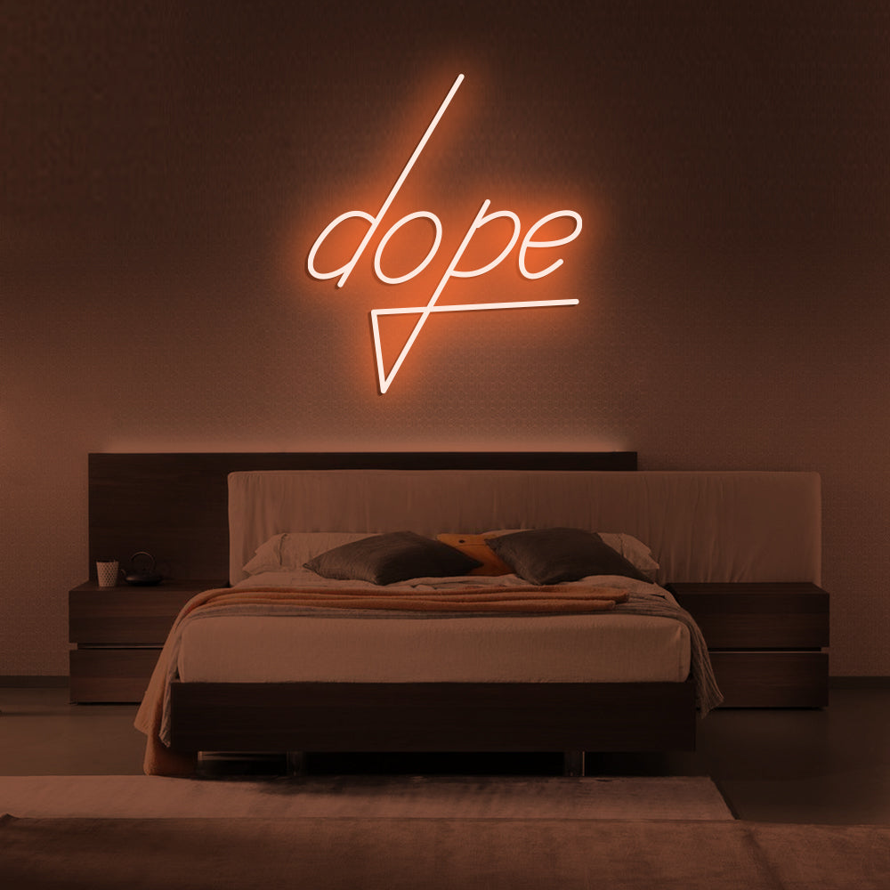 Dope Neon Sign - LED Neon Sign For Gifts, Room Decor