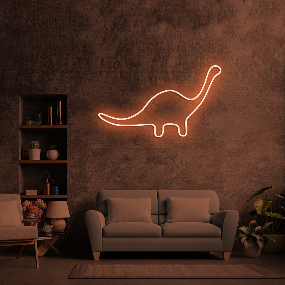 Dinosaur Neon Sign - LED Neon Sign For Gifts, Room Decor