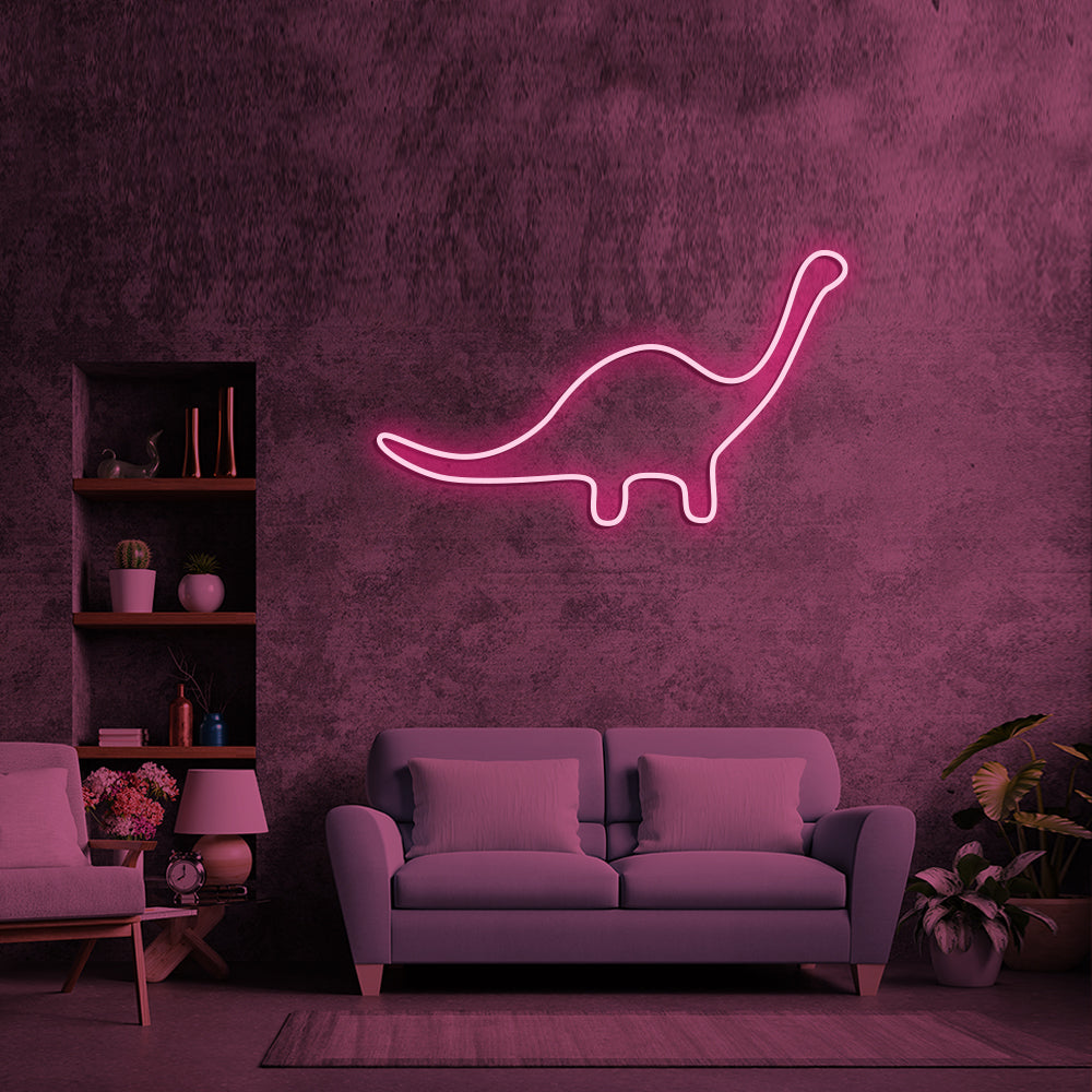 Dinosaur Neon Sign - LED Neon Sign For Gifts, Room Decor