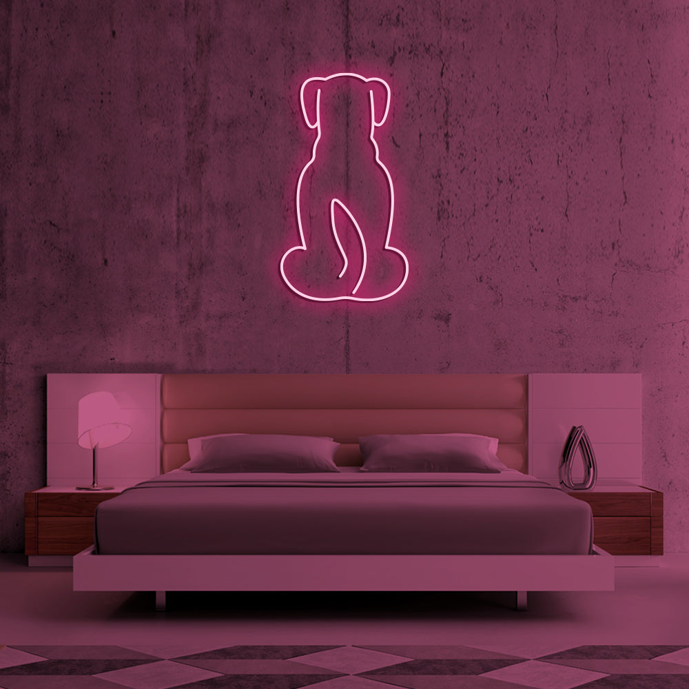 Dog Neon Sign - LED Neon Sign For Gifts, Room Decor