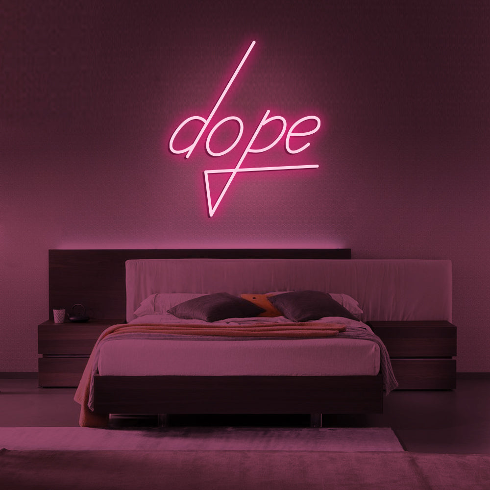Dope Neon Sign - LED Neon Sign For Gifts, Room Decor