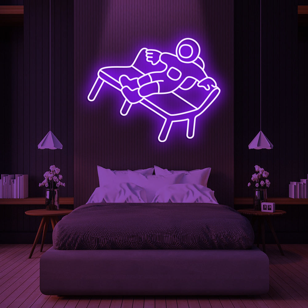 Astronaut Neon Sign - LED Neon Sign For Gifts, Room Decor