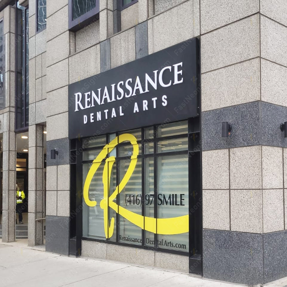 Custom Acrylic Push Through Signs LED push-thru Letters Sign for Business Brand