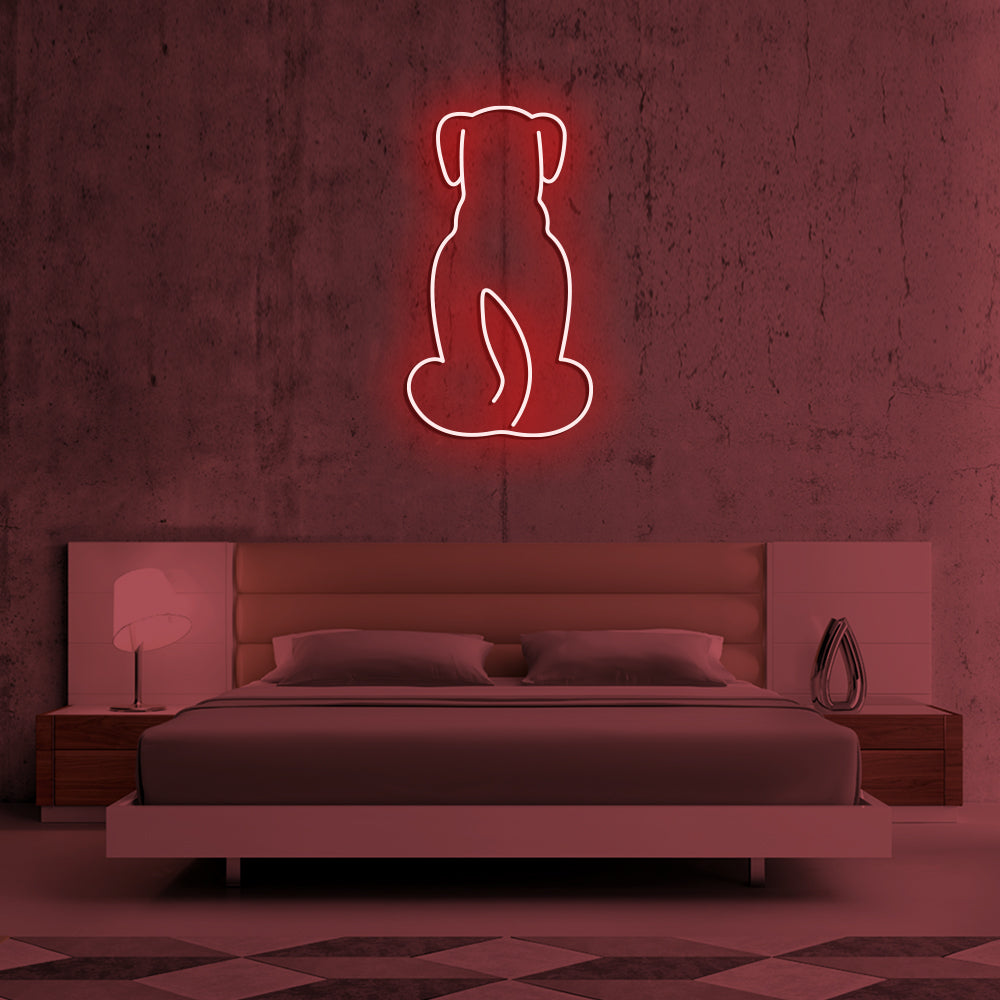 Dog Neon Sign - LED Neon Sign For Gifts, Room Decor