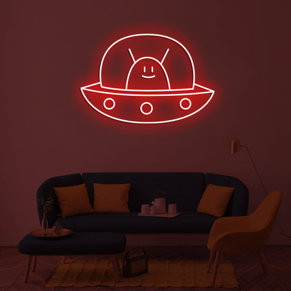 Alien Neon Sign - LED Neon Sign For Gifts, Room Decor