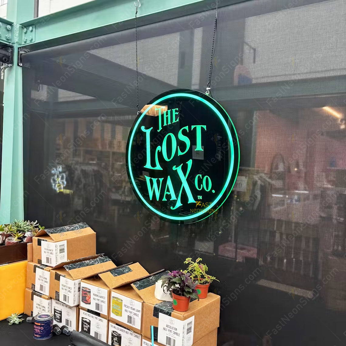 Custom Ultra-Thin Acrylic Light Box Sign