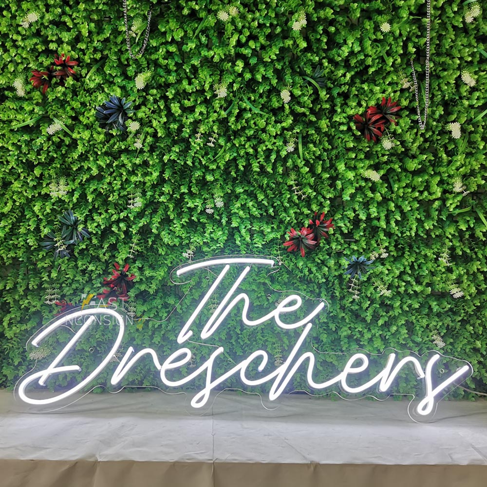 Fast Neon Signs - Custom LED Neon Signs For Wedding Decoration - 30 inch Neon Signs
