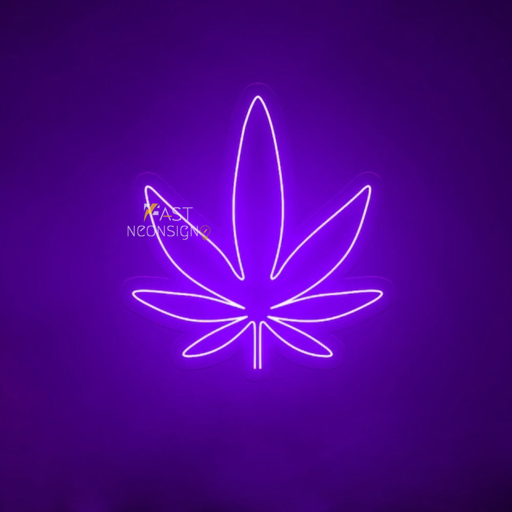 Weed LED Neon Sign