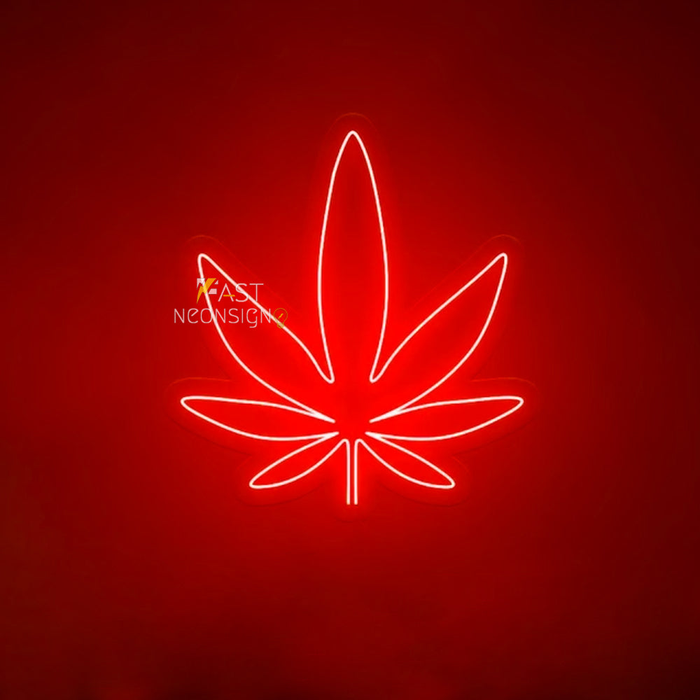 Weed LED Neon Sign