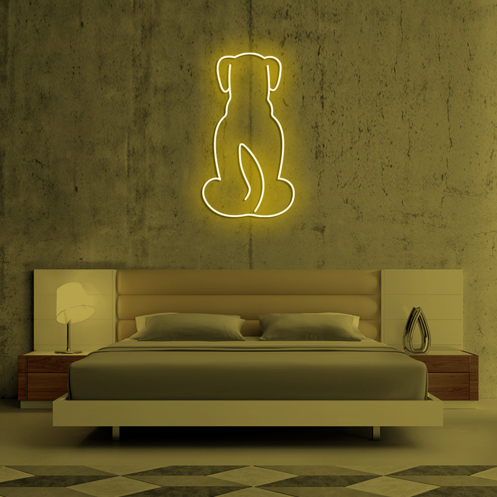 Dog Neon Sign - LED Neon Sign For Gifts, Room Decor