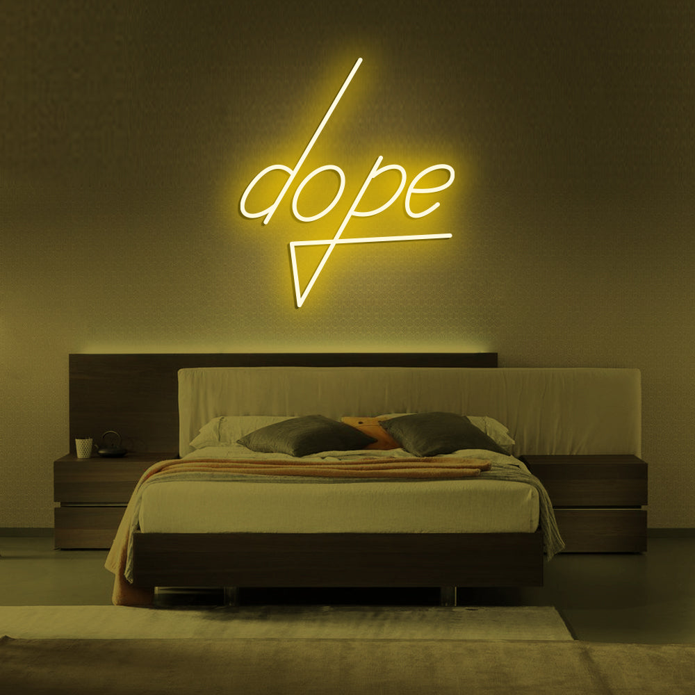 Dope Neon Sign - LED Neon Sign For Gifts, Room Decor