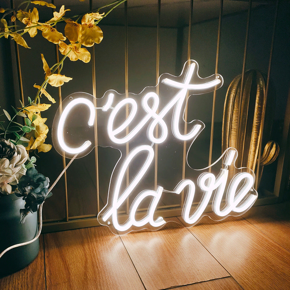 C'est la vie Neon Signs