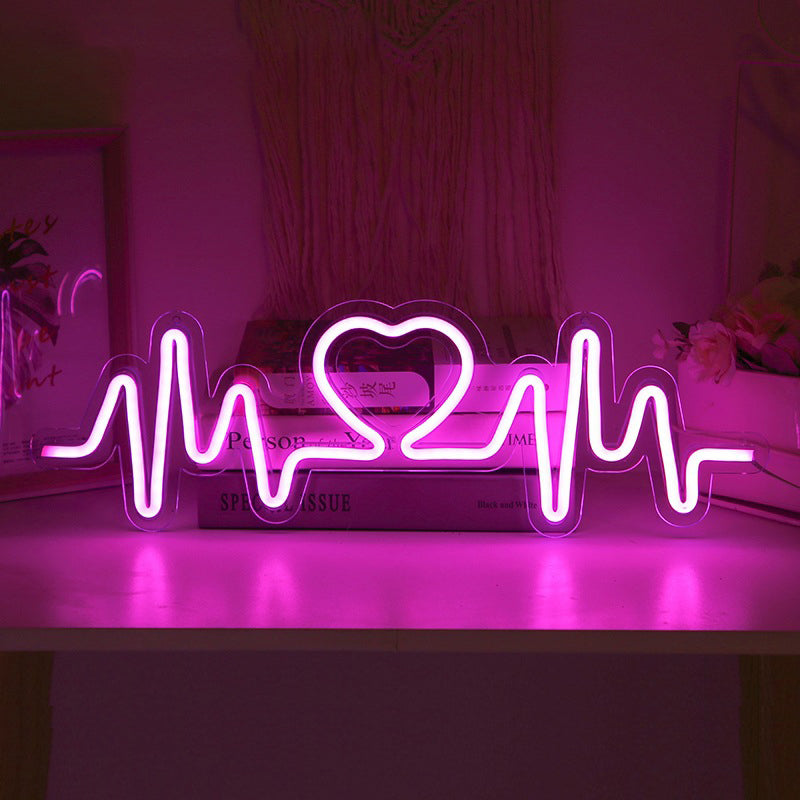 Heartbeat Neon Signs