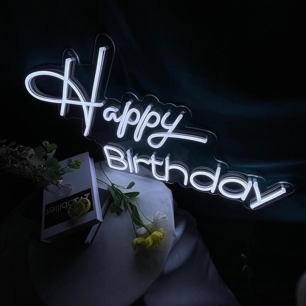 Happy Birthday Neon Signs