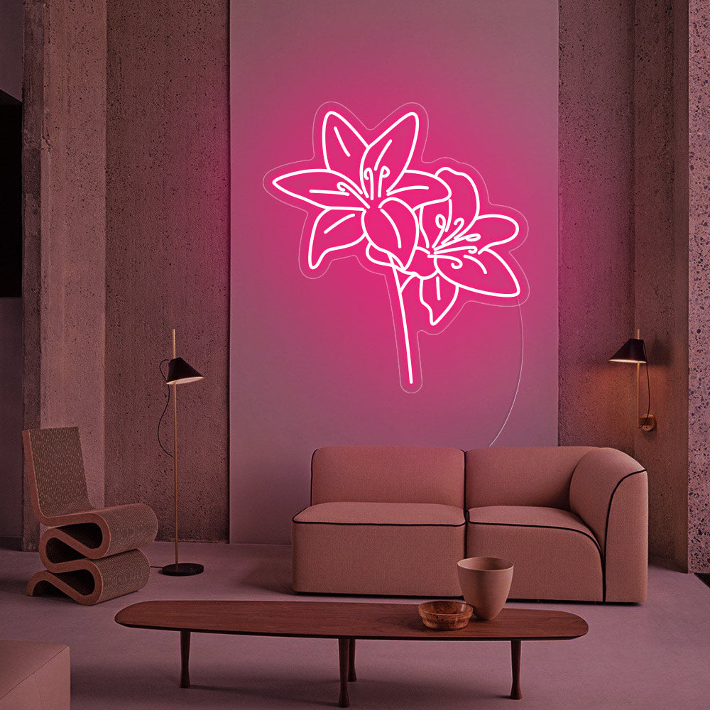 Easter Neon Signs - Flowers Neon