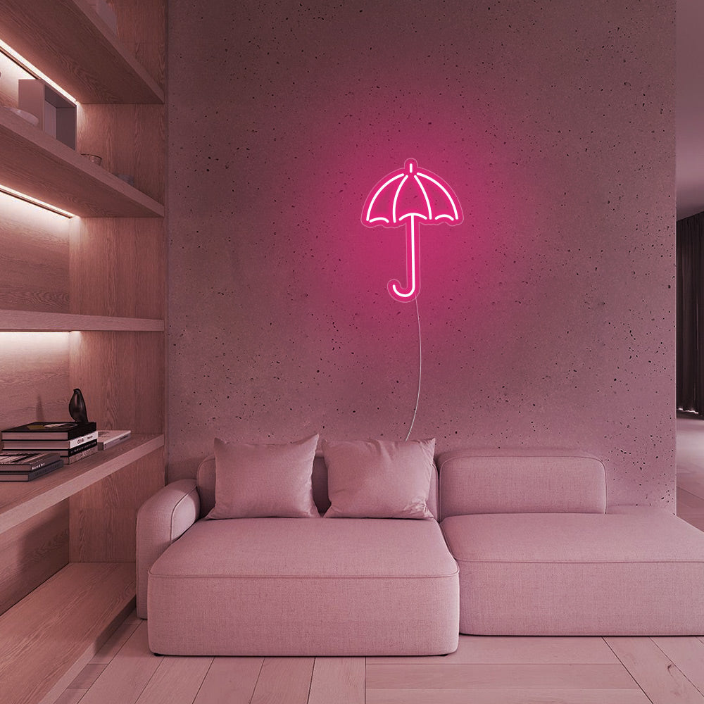 Mini Umbrella LED Neon Signs