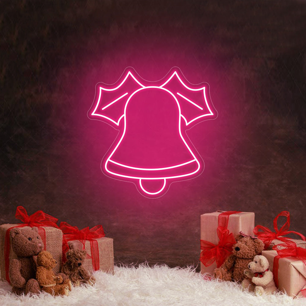 Christmas Bell Neon Signs