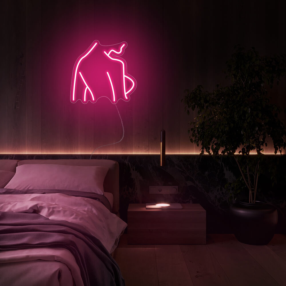 Mini Back LED Neon Signs