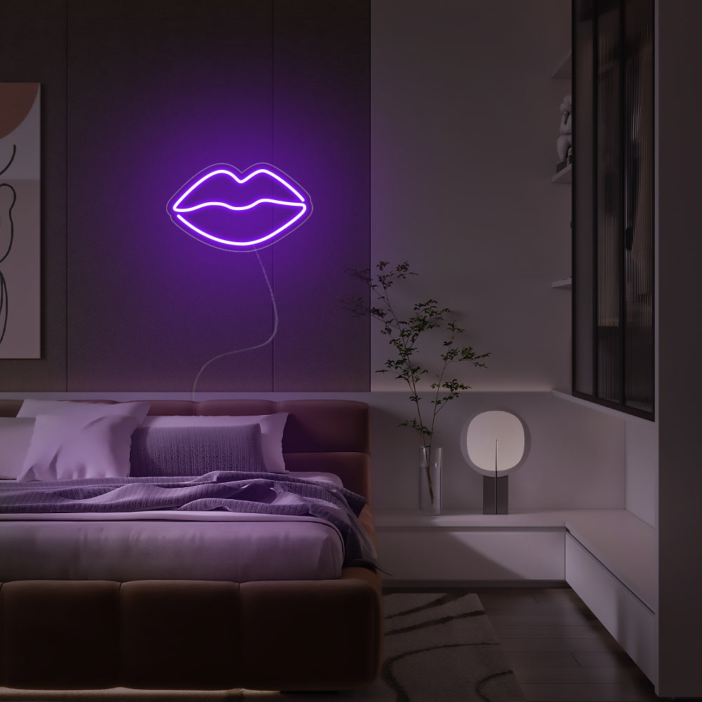 Mini Lips LED Neon Signs