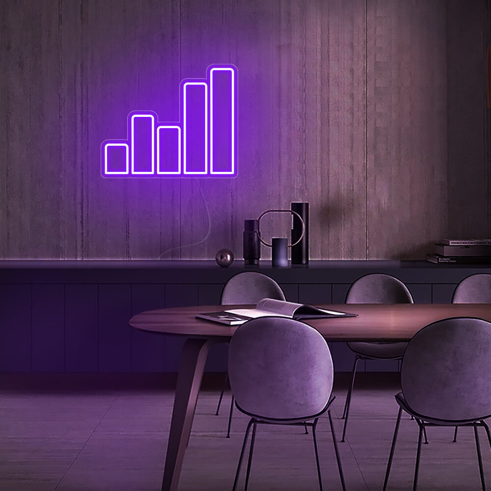 Mini Sound Waves LED Neon Signs