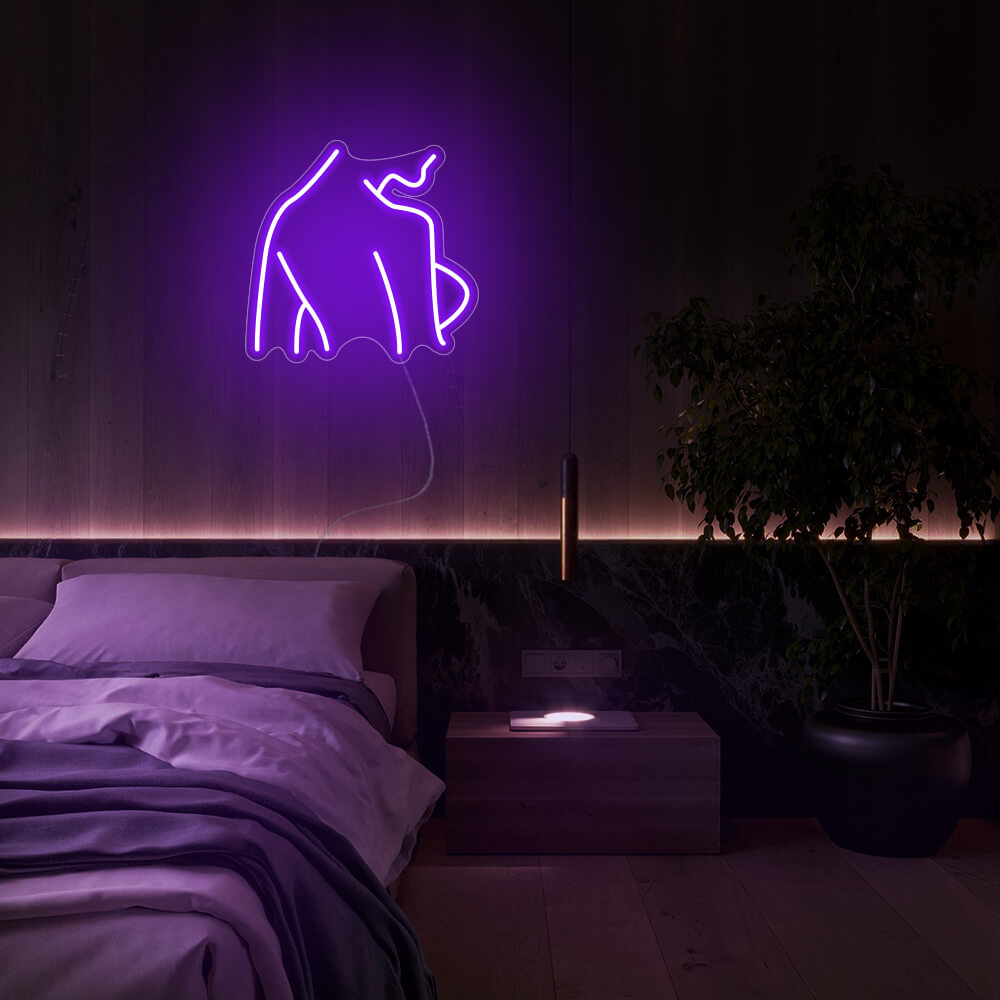 Mini Back LED Neon Signs