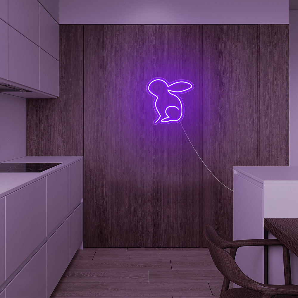 Mini Rabbit LED Neon Signs