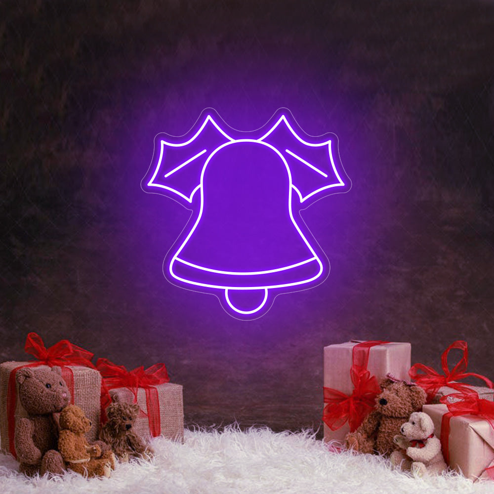 Christmas Bell Neon Signs