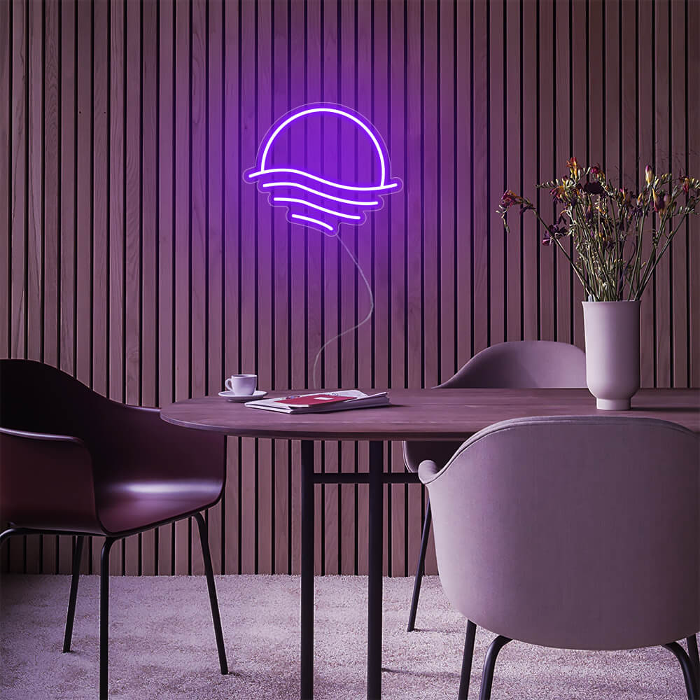 Mini Sunset Sea LED Neon Signs