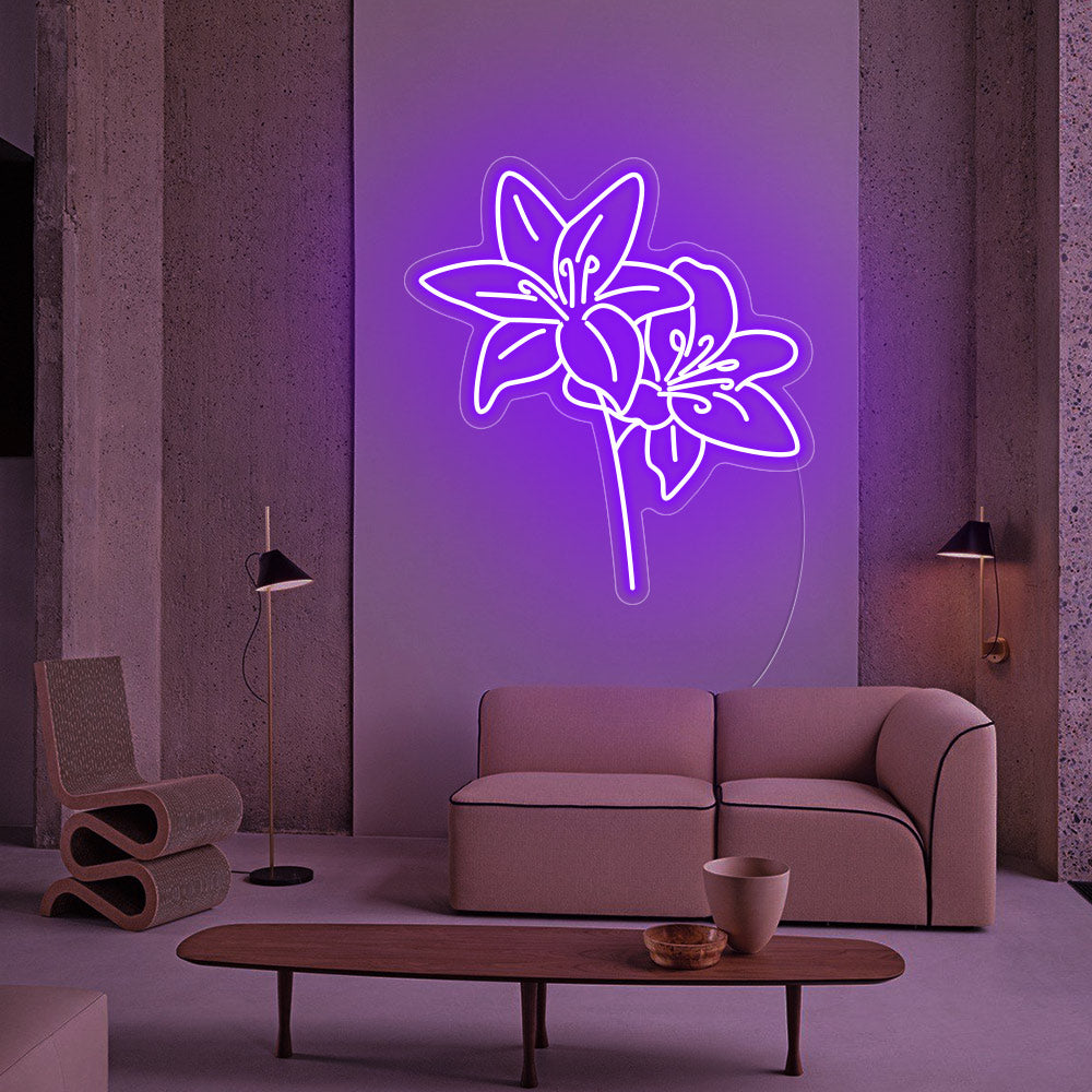 Easter Neon Signs - Flowers Neon