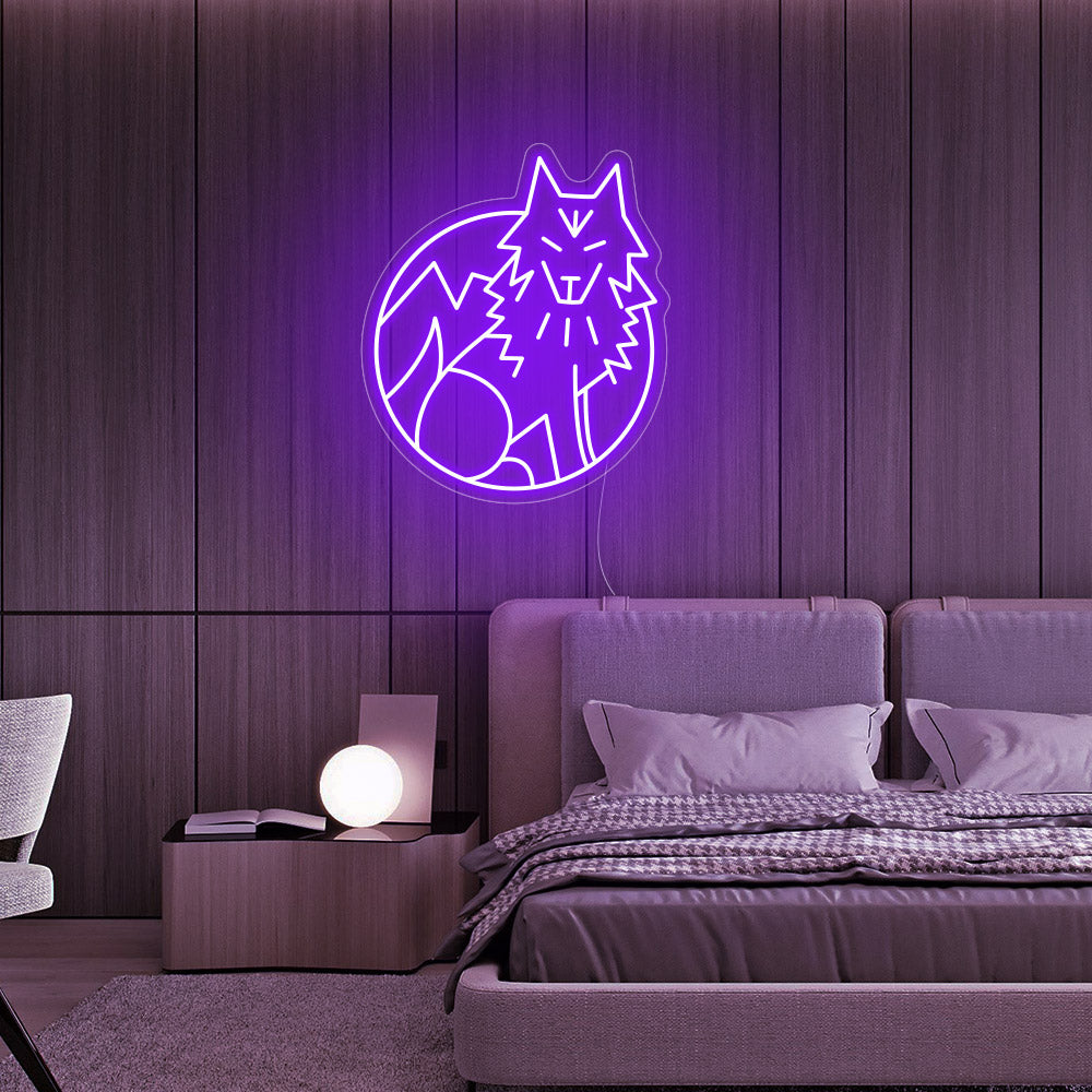 Anime Character Neon Sign