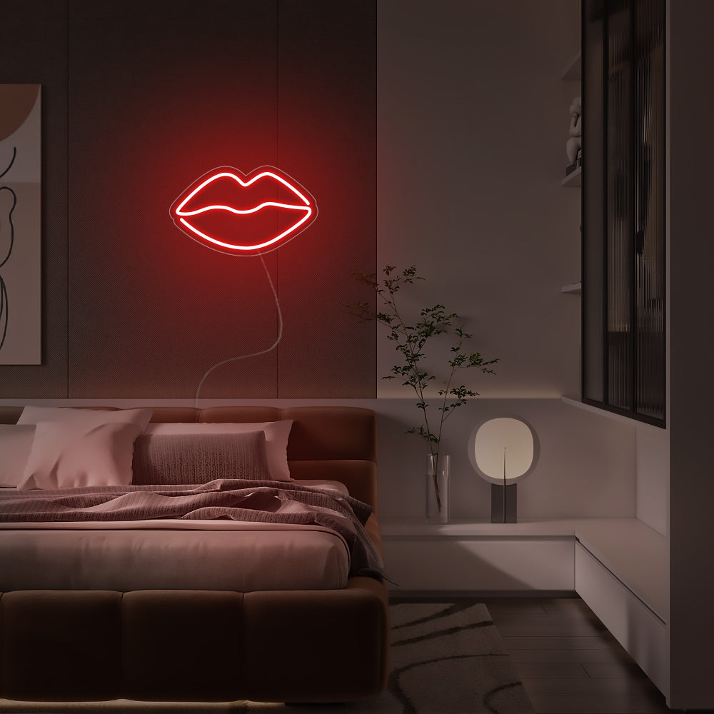 Mini Lips LED Neon Signs
