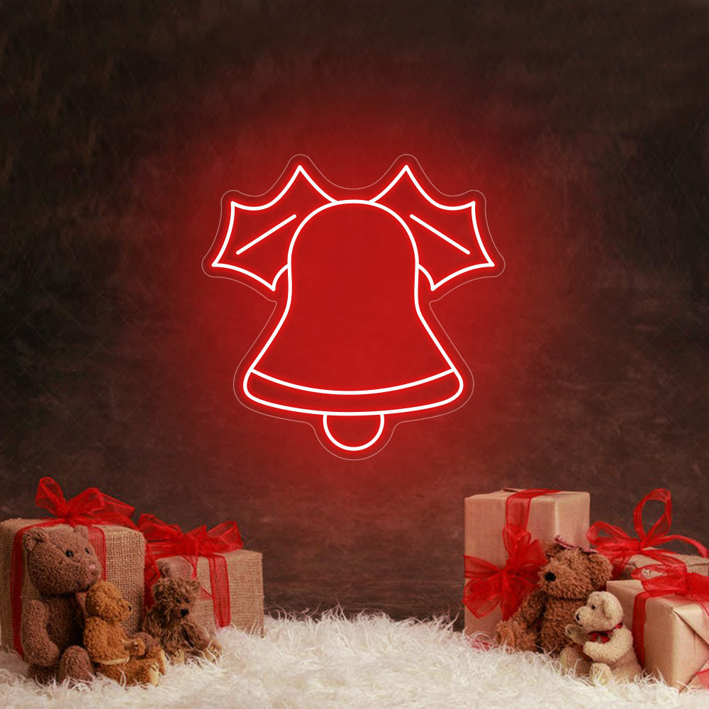 Christmas Bell Neon Signs