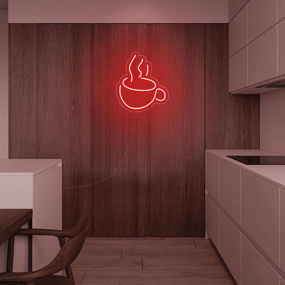 Mini Coffee Cup LED Neon Signs