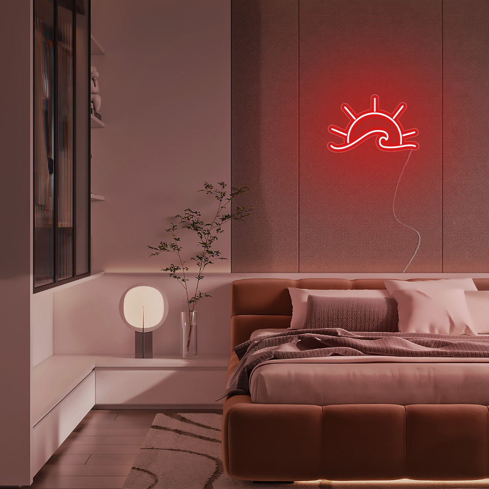 Mini Sunrise sea LED Neon Signs