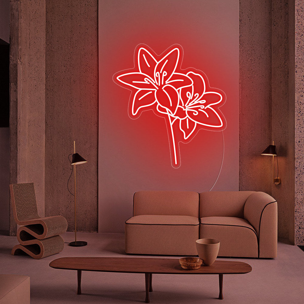 Easter Neon Signs - Flowers Neon